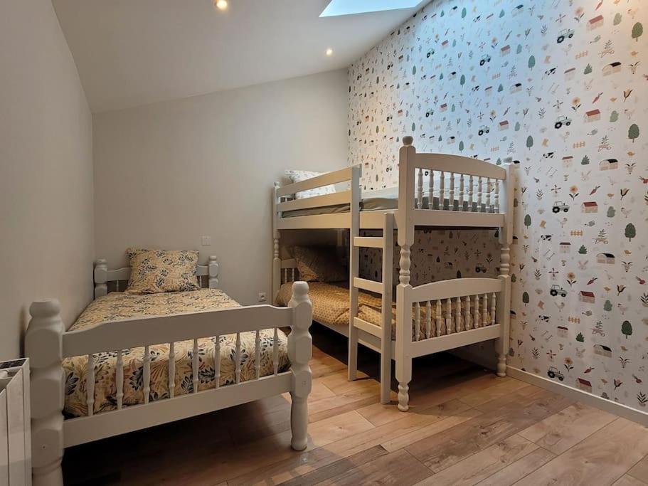 Maison Poitevine 9/10 Personnes Chaunay Bagian luar foto