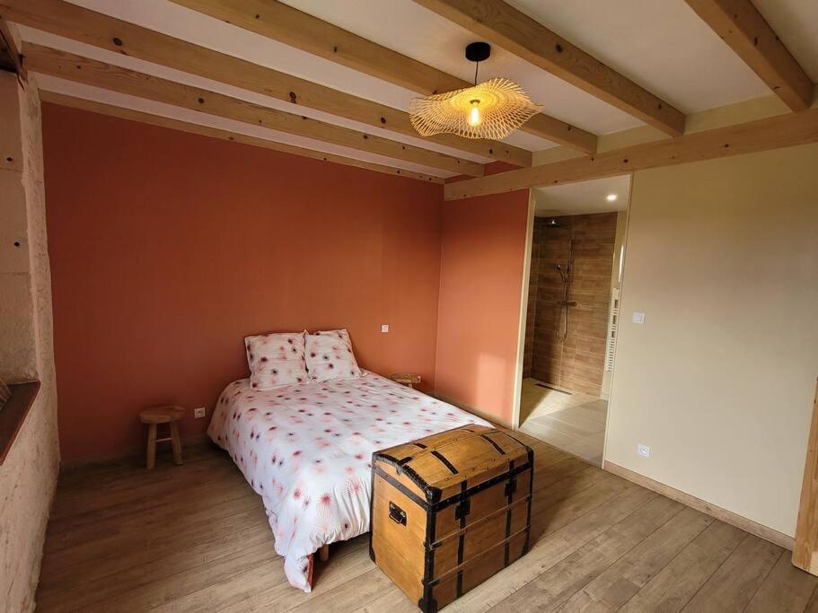 Maison Poitevine 9/10 Personnes Chaunay Bagian luar foto